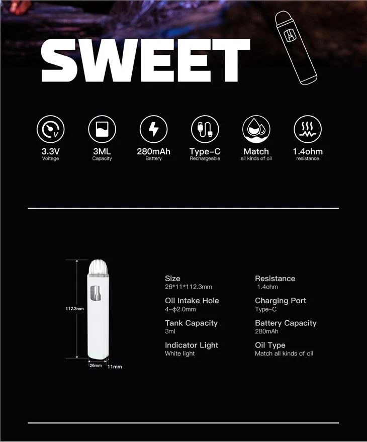 Custom Empty 510 Cartridge Cbd 3ml
