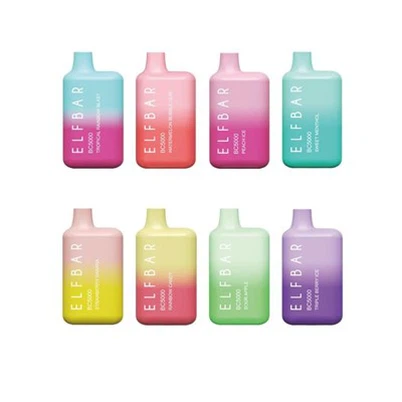 ElfBar BC5000 - 13ml Rechargeable Disposable Vape - 5%