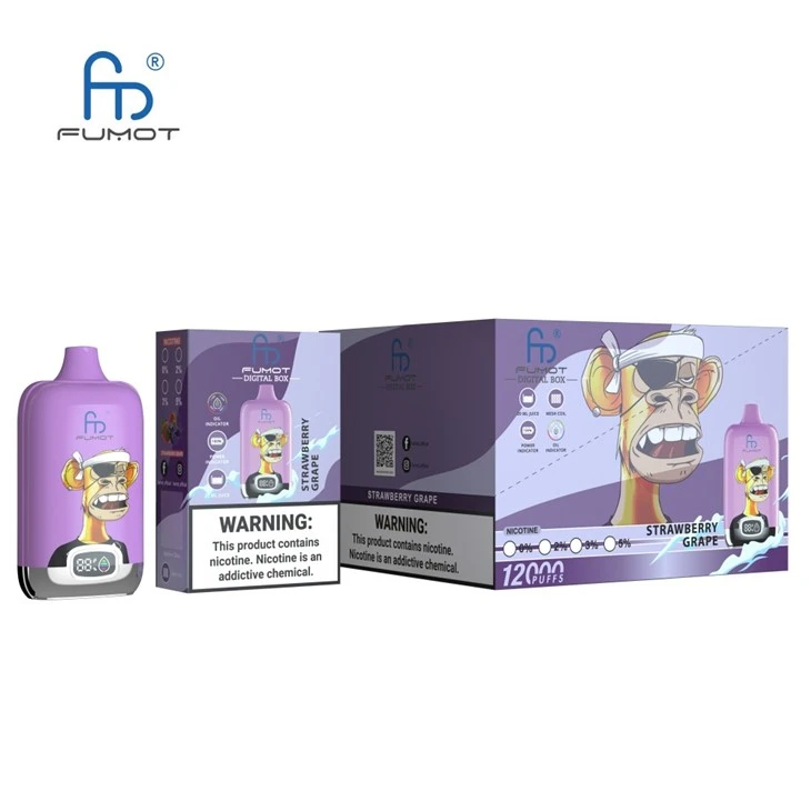 Fmote Disposable Vape 20ml Digital Strawberry Grape (2)