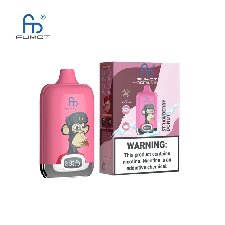 Fmote Disposable Vape 20ml Digital Box Strawberry Donut (3)