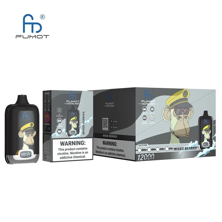 Fmote Disposable Vape 20ml Digital Box Mango Mixed Berries (2)