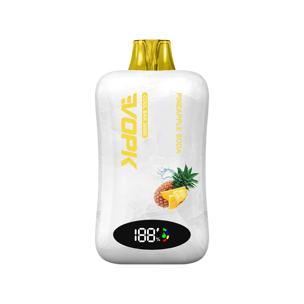 EVOPK Cool Bar 30000 Disposable Vape | 30K Puffs | Dual Mesh Coil & Smart Display manufacturers