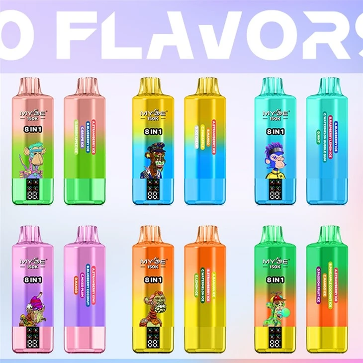 MYDE 8 in 1 150K Disposable Vape 150000 Puffs high quality