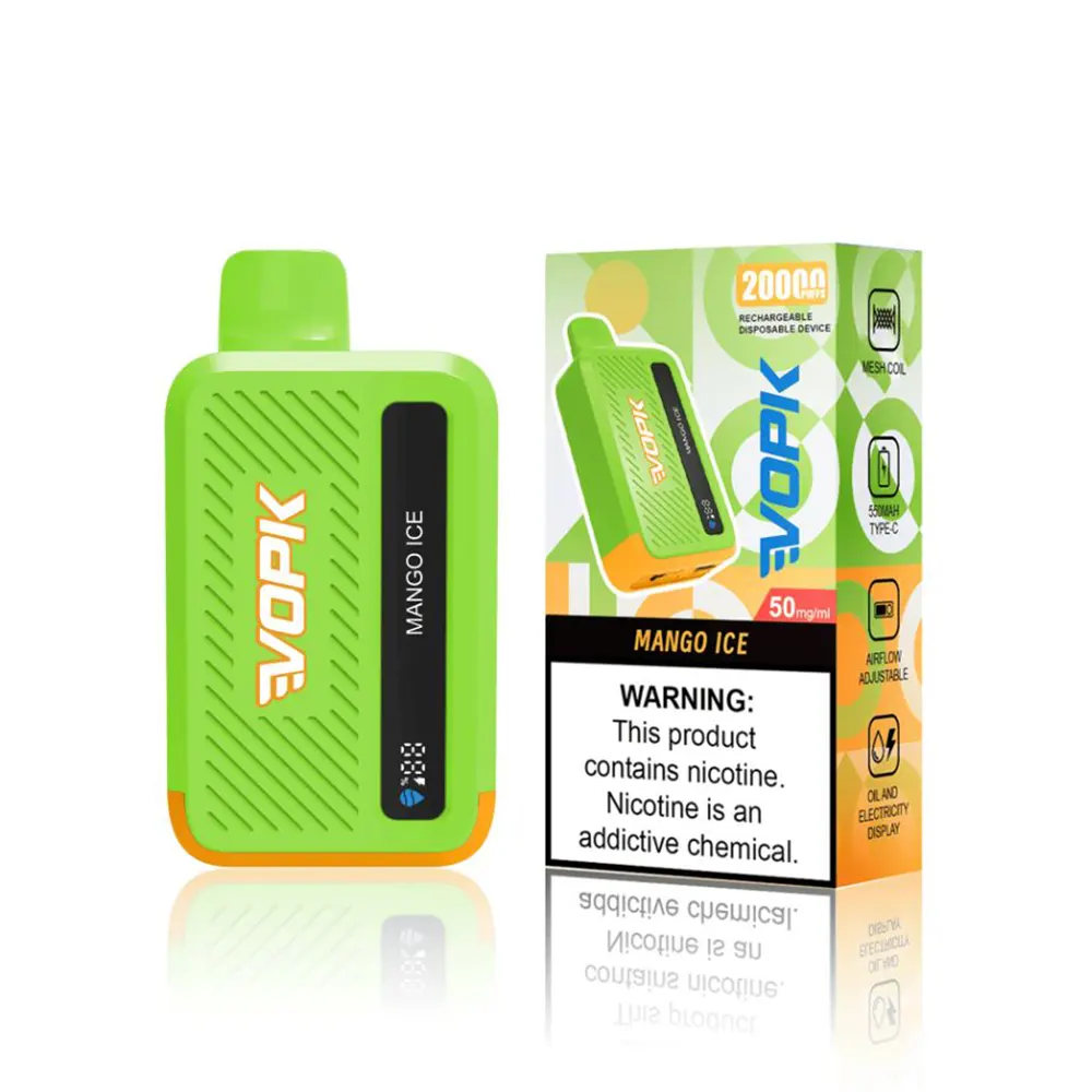 VOPK Cool Bar 20000 Puffs Disposable Vape With Smart Screen high quality