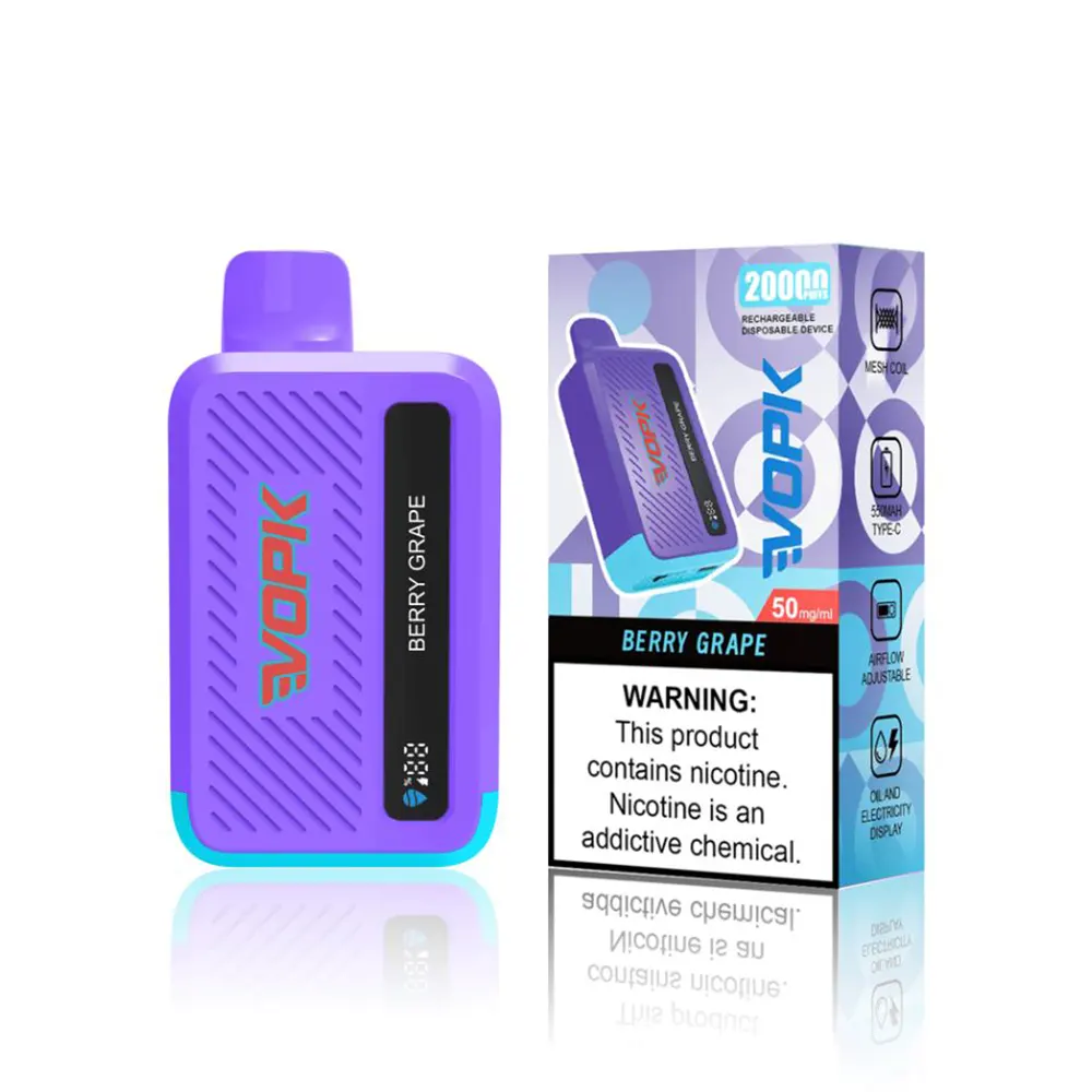 VOPK Cool Bar 20000 Puffs Disposable Vape With Smart Screen suppliers