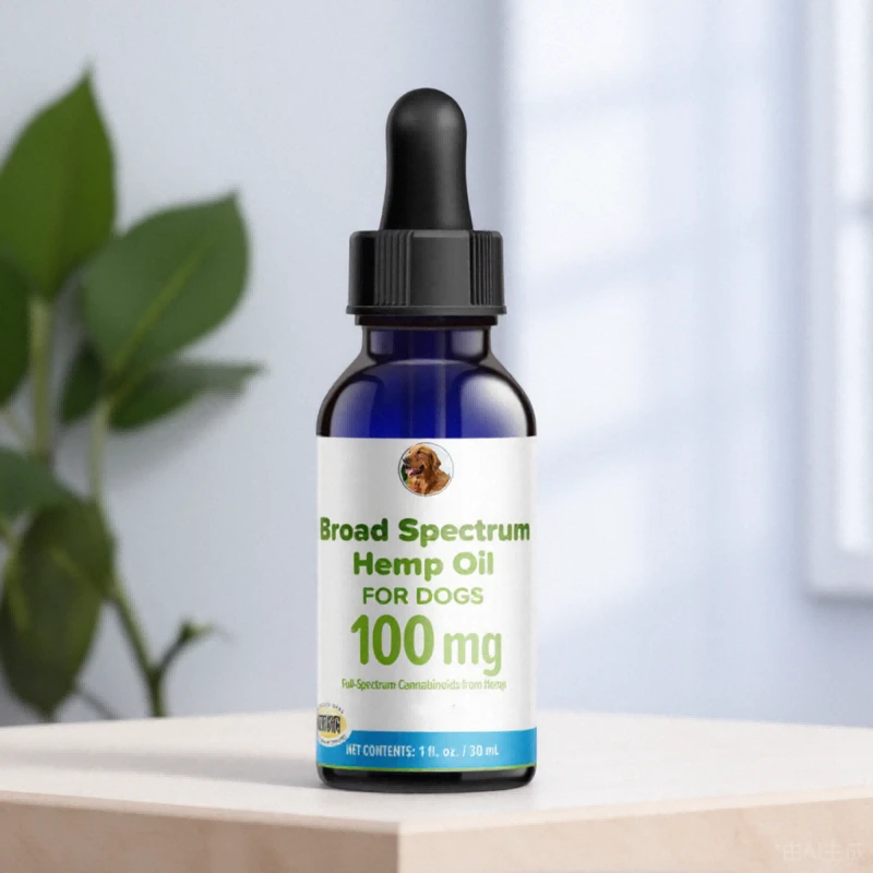 100 mg Broad-Spectrum Hemp Oil Dropper for Dogs (1)