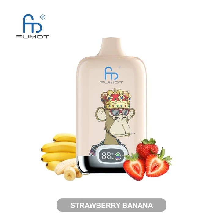 Fmote Disposable Vape 20ml Digital Box Strawberry Banana (3)