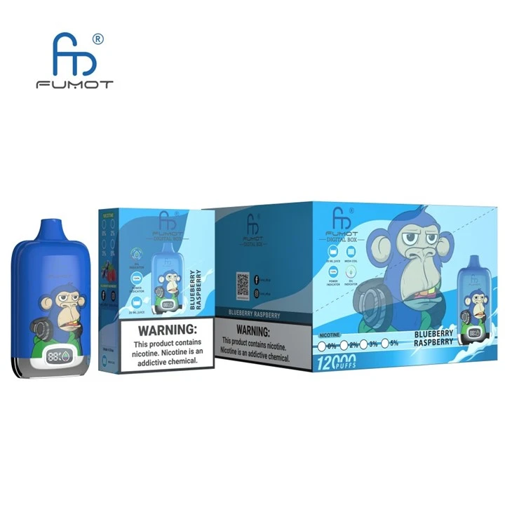 Fmote Disposable Vape 20ml Digital Box Blueberry Raspberry