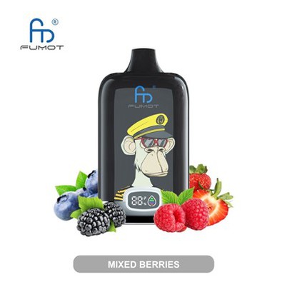Fmote Disposable Vape 20ml Digital Box Mango Mixed Berries