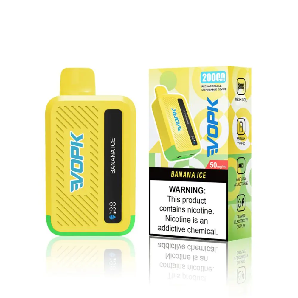 VOPK Cool Bar 20000 Puffs Disposable Vape With Smart Screen